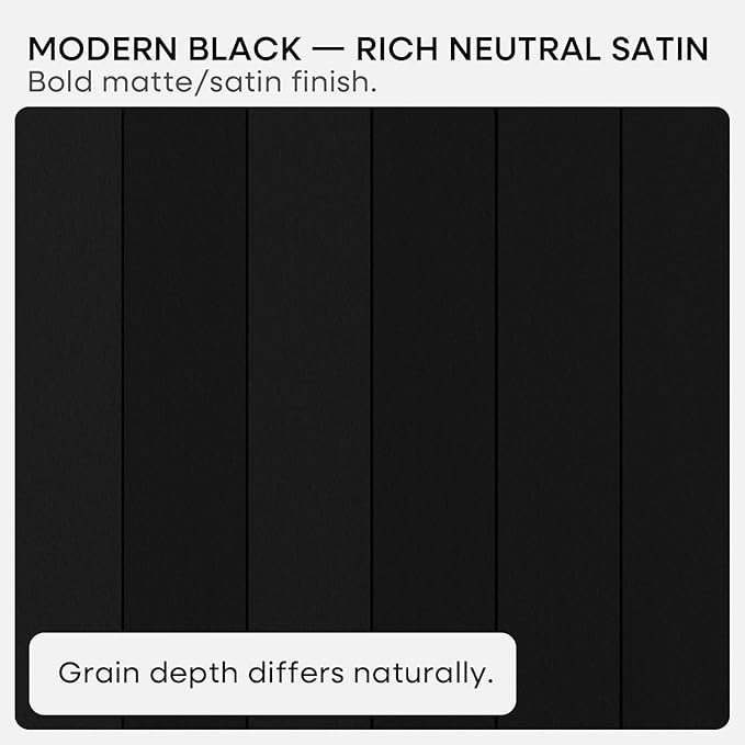 Homeforia Floating Shelf Black 12 inch, High End Solid Real Wood Small 12inch Floating Shelves for Wall Mounted, Black Wooden 12 in Floating Shelves, Heavy Duty Bracket, 12 X 6.5 X 1.75 inch, Set of 2