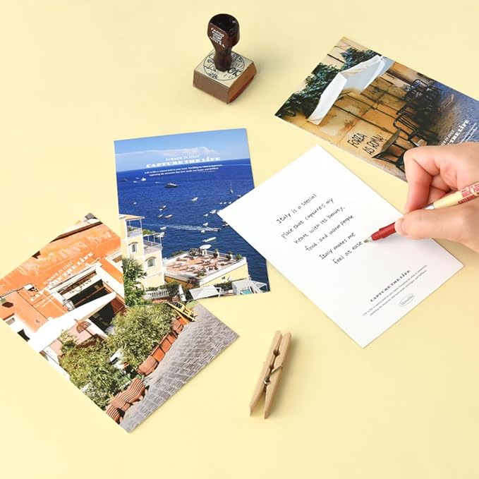 Monolike CAPTURE THE LIFE, ITALY Single card - mix 12 pack