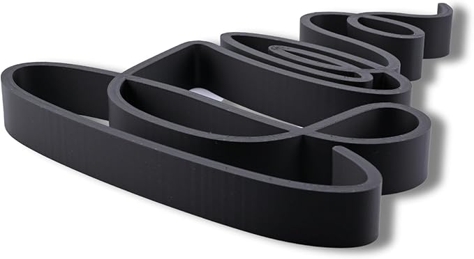 Nexus Box Coffee Sculpture – Minimalist Decorative Accent for Caffein Lovers & Modern Home Decor | Collectible Design (Abstract Coffee Cup Matte Black)