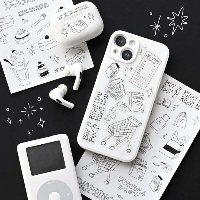 Monolike Little Doodle Theme Sticker 6P Set