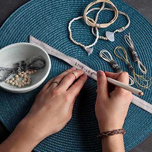 Craft Crush — Bracelet Box: Neutrals — Makes 9 Amazing Bracelets — Crafting Kits — For Ages 13+, Small - Image 5