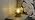 Mid Century Modern Table Lamp, 8" Globe Green Glass Lamp Plug in - Image 7