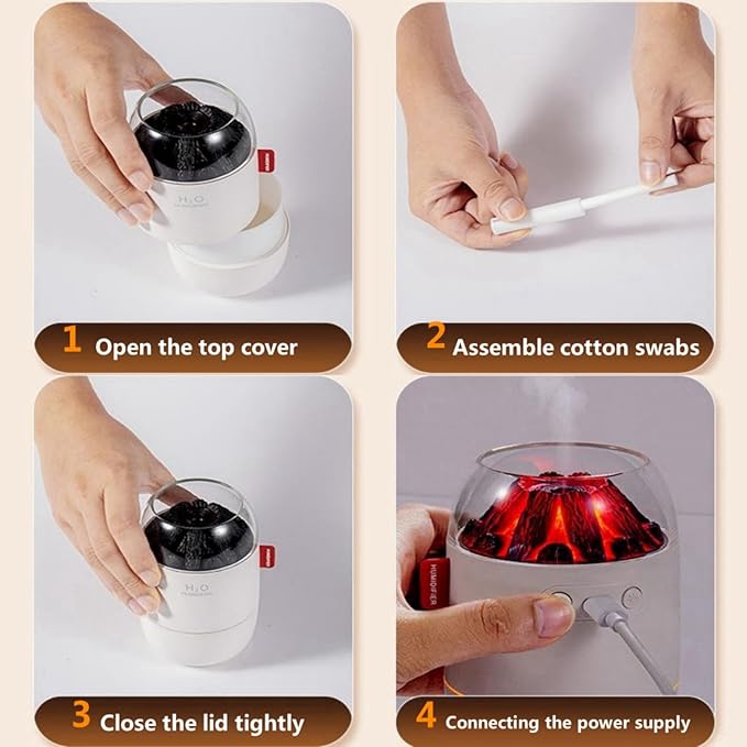 Portable Mini Humidifier, Small Cool Mist, Personal Desktop Humidifier for Baby Bedroom Travel Office Home,2 Mist Modes, Super Quiet (Pink)