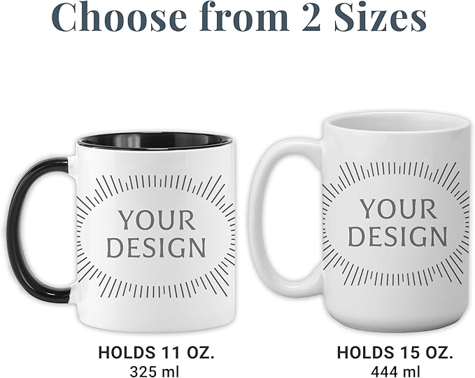 Let's Make Memories Personalized Couples Christmas Snowman Mugs - Christmas Holiday Stocking Stuffer - Set of 2-15 oz. - White Handle