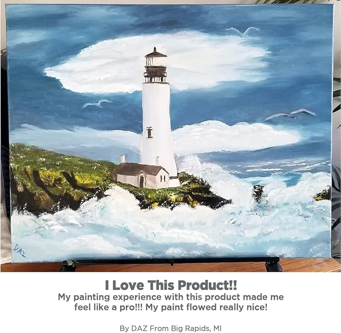 Centurion Deluxe Professional Oil Primed Linen Canvas Panels - 6x8-12 Pack of Linen Canvases for Painting, Artwork and More