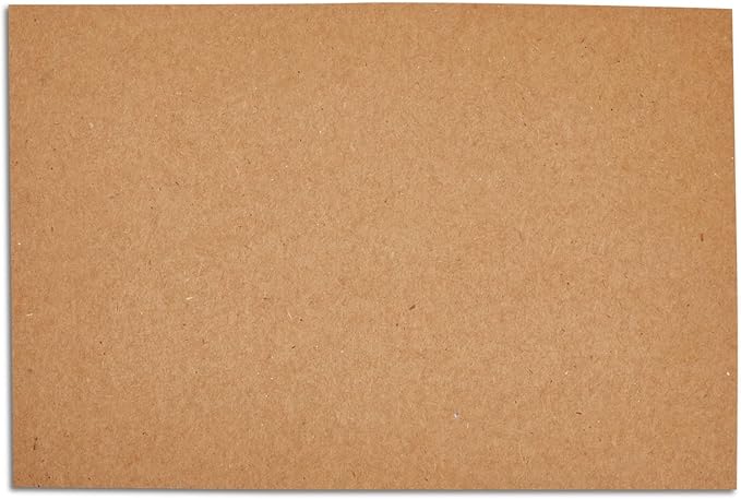 Sustainable Greetings Blank Cards & Envelopes - Customizable Greeting Card & Wedding Invitation Set - Bulk Thank You Notes & Envelopes - Printer-Friendly Stationery Set - 48-Pack, 4x6 in, Brown