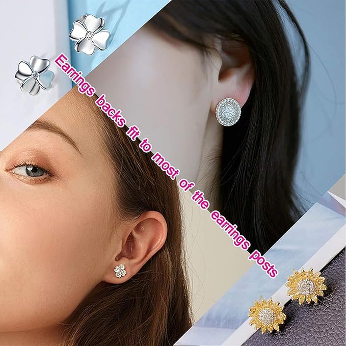 N NOROCME 665Pcs Earring Posts with Jewelry Glue Tweezers,Stainless Steel Jewelry Making Hypoallergenic Earring Posts and Backs,Stud Earrings with Butterfly Rubber Earring Backs DIY Making Findings