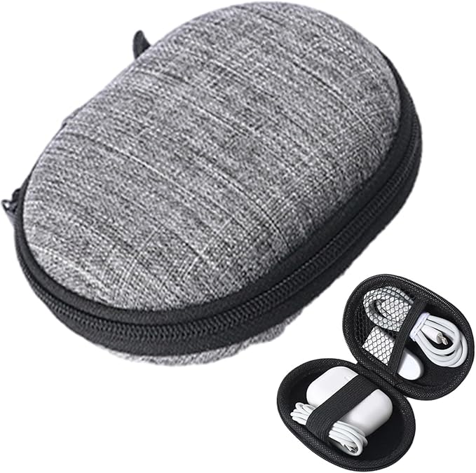 Electronic Storage Bag,Cable Organizer Solid Color Electronic Organizer - Shock-Resistant Travel Digital Accessories Storage Bag Multifunctional Travel for Cable Cord