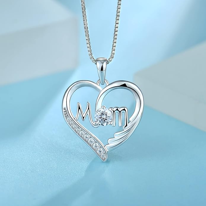 TRYNDI To My Best Mom Necklace for Women - Mom Christmas Gifts from Son, Mothers Day Necklace, Gifts for Birthday, Valentine's Day Jewelry for Mother