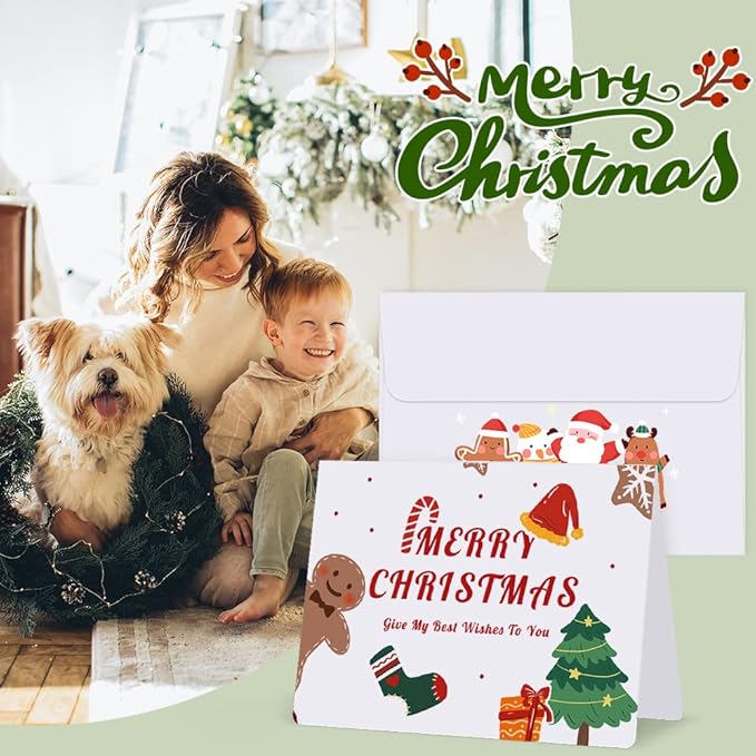 Eupako White Blank Cards and Envelopes 100 Pack - 5x7 Heavyweight Folded Cardstock and A7 Envelopes Self Seal for DIY Greeting Cards, Invitations, Wedding, Baby Shower, Birthday, Thank You Cards