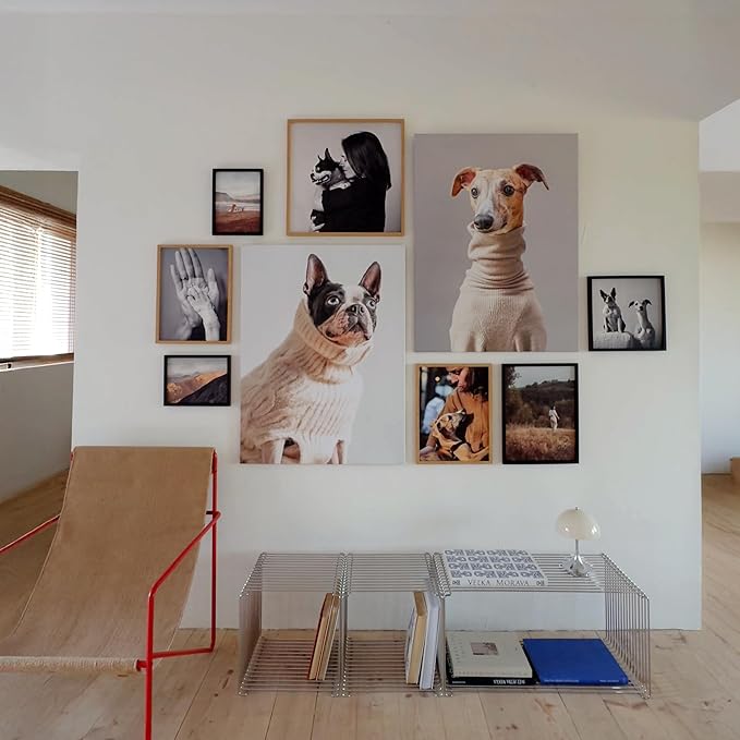 Mixtiles Custom Canvas With Your Photos – No-Nails, Magnetic Hanging System - Wall Frames, Personalized Prints, Perfect Home Decor Gift – 8×11 Single Tile