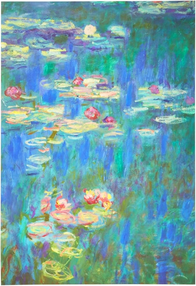 The Gifted Stationery Wall Art Monet Poster Set - 20 Pack, 13 x 19 in, Multicolor - Office & Dorm Room Wall Decor - Apartment Decor & Aesthetic Art Prints