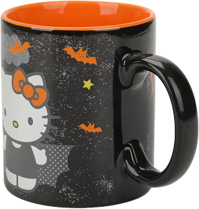 Bioworld Halloween Hello Kitty 16 Oz. Ceramic Mug