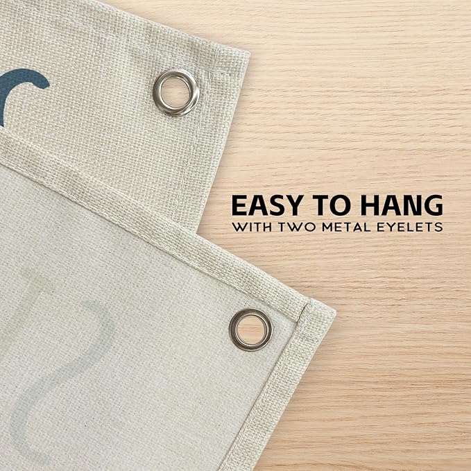 Playroom Wall Decor, Siblings Make The Best Friends, Canvas Banner Wall Hanging Banner Flag Decor for Nursery Classroom Playroom Kids Room
