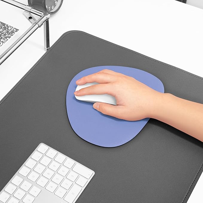 Mouse pad, Non-Slip Washable Waterproof Computer Mouse pad (Smurf Blue)