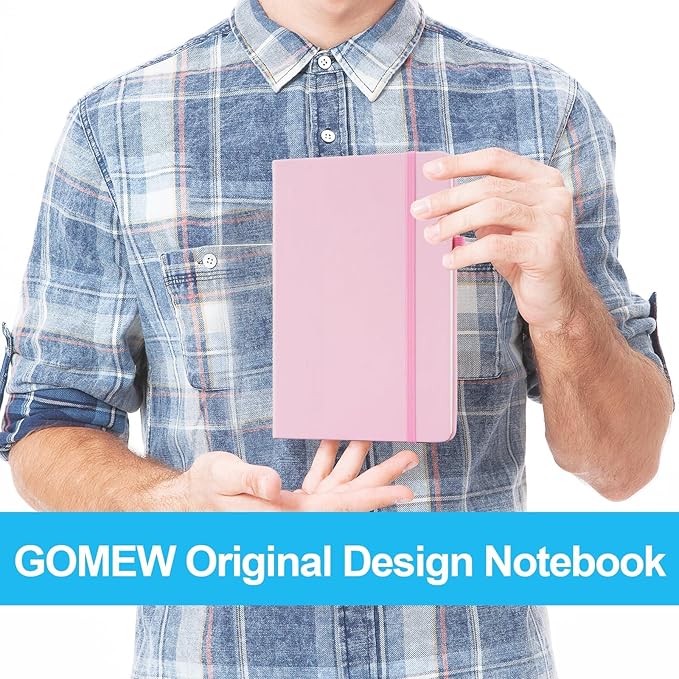 Dotted Journal Notebook A5 (6x8), Dot Grid Hardcover PU Leather Writing Journal with Japanese Paper, 160 Pages, Floral Tulip Design, Gift for Women and Men, Work & Note Taking