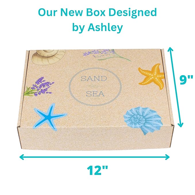 Birthday Gift Baskets for Women, Handmade Lavender Gift Box, Natural Relaxing Spa Self Care Package for Woman 13 Pc, Spa Gifts for Women, Gift Basket for Her, Birthday Box (Lavender Garden)