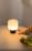 MAGCHARM Halo Mushroom Lamp, 5W Cute Cordless Rechargeable Table Lamp with Glass Shade, 3-Color Dimmable Small Retro Touch Bedside Lamp for Bedroom Ambient Decor (Orange) - Image 7