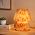Mushroom Lamp Small Glass Table Lamp, Bedside Nightstand Lamp, Cute Desk Lamp for Bedroom, Dorm, Living Room & Kitchen, Classic Vintage Home Decor Lamp (2, Red&White) - Image 7