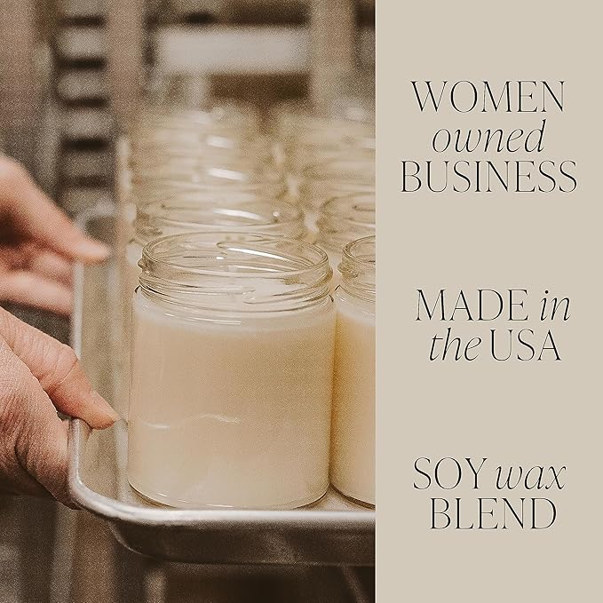Sweet Water Decor Happily Ever After Candle - Gold Pepper, Clove Leaf, Nutmeg and Lavender Scented Candle for Home - 9oz Clear Jar with 40 Hour Burn Time, Made in USA - Wedding and Engagement Gifts