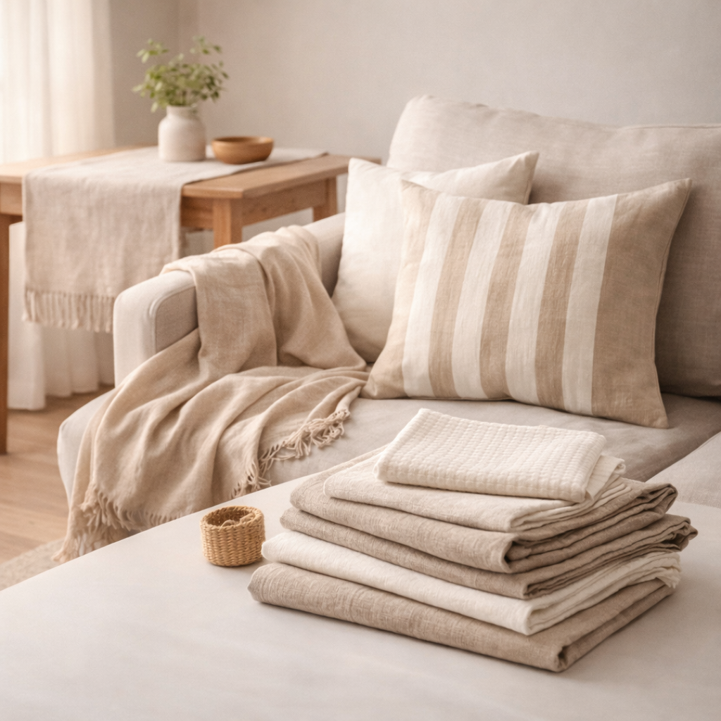 Linen & Fabric Décor
