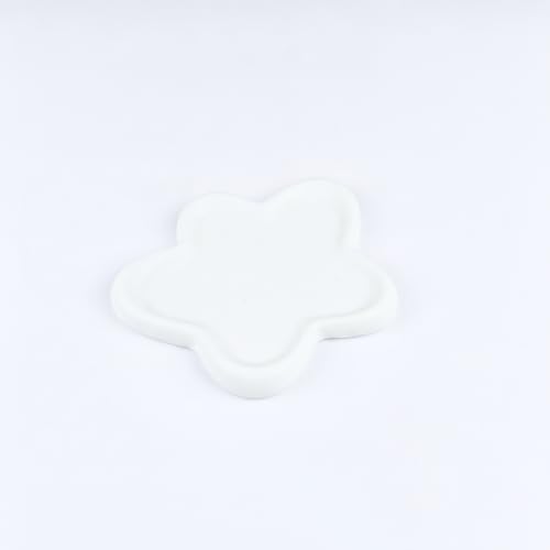 5.51 Inch Ceramic Jewelry Tray, Small Catch-All Dish for Rings and Earrings, Vanity or Entryway Organizer (1 PC) by Unknown