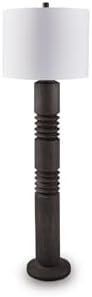 Signature Design by Ashley Fainwell Floor Lamp, Distressed Black, 64-Inch by Unknown