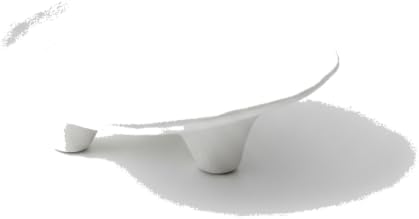 1 PC Ceramic Jewelry Tray, Square Catch-All Dish for Rings and Keys, Vanity Organizer with Raised Walls for Nightstand or Entryway by Unknown