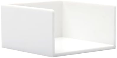 NatSumeBasics White Sticky Note Holder Pads Dispenser by NatSumeBasics
