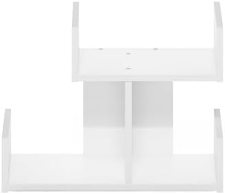 Furinno HERMITE Desk File Folder Organizers, 3-Shelf Desktop Office Organization Racks, Desk Top Display Book Shelf, for Paper, Office Supplies, Magazine, White - Image 6