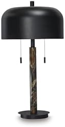 Signature Design by Ashley Alanbert Table Lamp, Industrial Dome Marble - Image 4