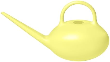 ZXJ Small Plastic Watering Can - 1/4 Gallon - for Home Plant Garden - Yellow by ZXJ