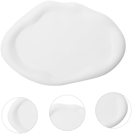 Zerodeko Ceramic Jewelry Tray Plate Ring Dish Trinket Dish Dessert Plate Salad Sushi Tray for Home Bedroom Kitchen - Image 6