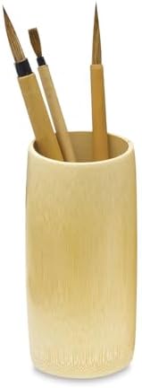 Bamboo Brush Vase- Small (6 Inch Tall) by Yasutomo