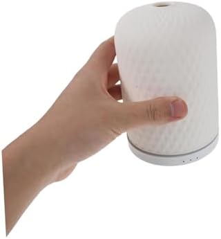 VOSAREA Ceramic and Mist Technology Essential Oil Diffuser with Silent Operation Minimalist Silhouette Design with Multi-Color Changing LED Lights for Home for Yoga and Bedrooms - Image 3