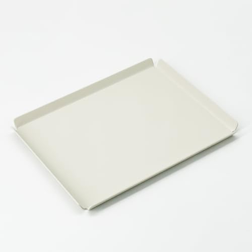PROGETTO2.70 Aluminum Desk Tray Catchall Organizer, A6, Ivory by PROGETTO270