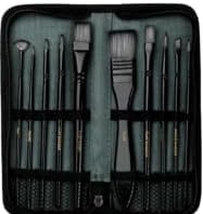 10PCS Art Painting Kit, Painting Supplies with Paintbrushes