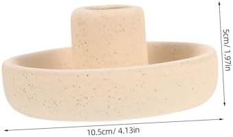 Ceramic Incense Burner Candle Holder with Sturdy Base for Home - Image 2