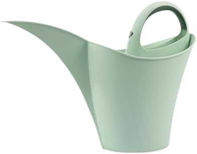 Gardening Watering Can with Long Spout,Watering Can for Outdoor Plants,Anti-Splash Design,Indoor/Outdoor Plants, Lightweight & Durable-2L (Light Green) by Defemim