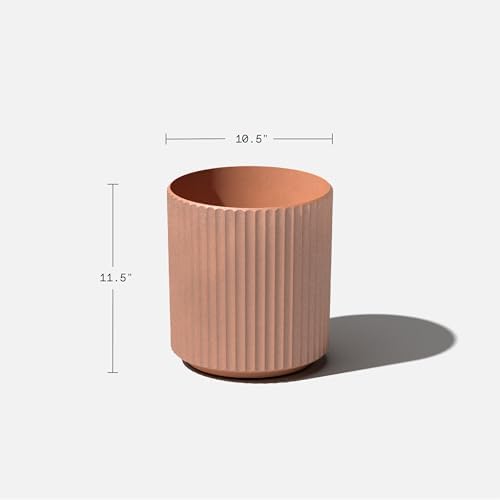 Veradek Demi Series Planter - Large Round Outdoor Planter - Image 3