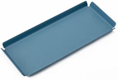 PROGETTO2.70 Aluminum Desk Tray Catchall Organizer, A7 Tall, Azure by PROGETTO270