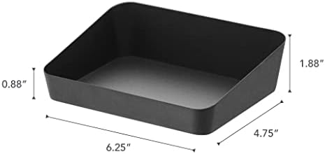 Yamazaki Home Tower Space Saving Vanity Tray - 5.25" X 7" - Steel - Image 6