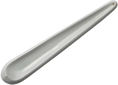 Ceramic Incense Stick Holder -Minimalism Style Incense Burner for Yoga Meditation Home Office Coffee Shop - Fireproof Ash Catcher, Easy Clean by Unknown