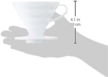 Hario V60 Plastic Coffee Dripper, Size 02, White - Image 3