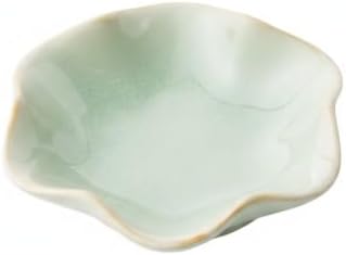 Ceramic Lotus Flower Dish for Jewelry Keys Coins, Decorative Catch-All Tray for Vanity Desk Shelf by Unknown