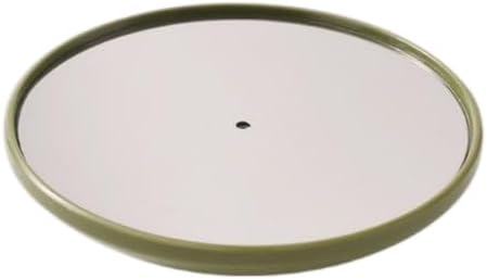 Incense Holder Modern Minimalist Circular Incense Stick Burner for Cones or Sticks for Yoga & Meditation, Enhance Atmosphere,Ceramic Ash Catcher Avocado Green by Warmself