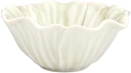 47th & Main Decorative Bowls Flower Shaped Glazed Stoneware Dish for Home Décor, 5" Diameter x 2.25" Deep, Bloom - Image 2