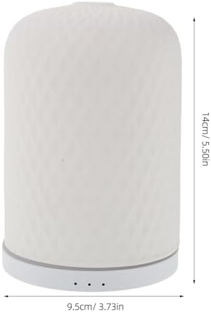 Ceramic Essential Oil Diffuser with Large Tank and LED Lights - Image 2