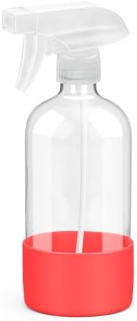 Glass Spray Bottles for Cleaning - 16 oz Spray Bottles with Silicone Sleeve by Rionisor%E2%80%94%E2%80%94HomeEssentials