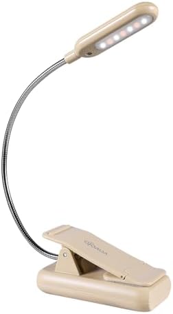 VAVOFO Rechargeable Reading Light, Clip on Book Light for Reading in Bed by VAVOFO